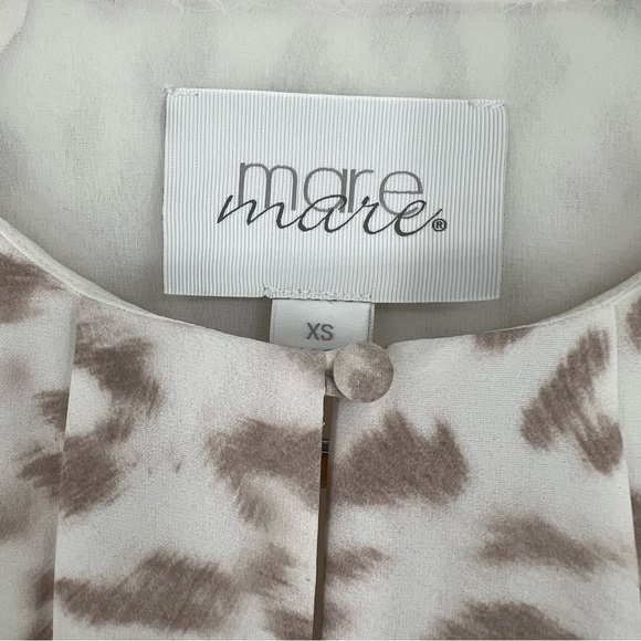 MARE MARE ANTHRO Felix White Leopard‎ Tunic Dress - Picture 8 of 14